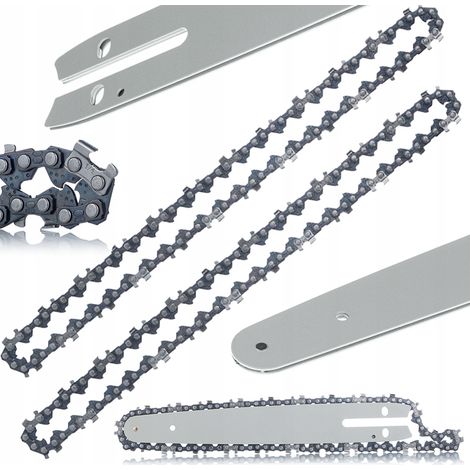 Set Prowadnica 8" e 2x Catena 1/4" – Acciaio Temperato per Mini Motosega  Taglio Preciso di Legno e Rami  Compatibile con Rosfix Red Piranha