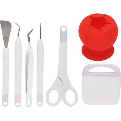 Ensemble de 7 Outils de Découpe Vinyle pour Scrapbooking, Gravure et DIY - Matériel de Bricolage Créatif (1/5)