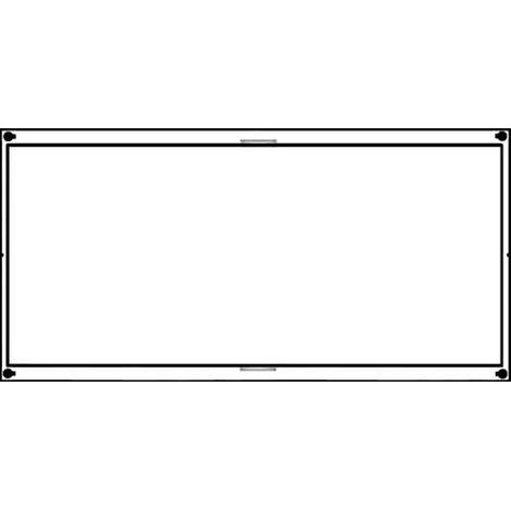 Hager US22A1 copertura di protezione bianca standard