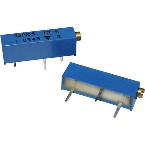 Vishay M43P504KB40 M43P504KB40 Trimmer multigiro 15 giri lineare 0.75 W 500 kΩ 5400 ° 1 pz. (1/5)