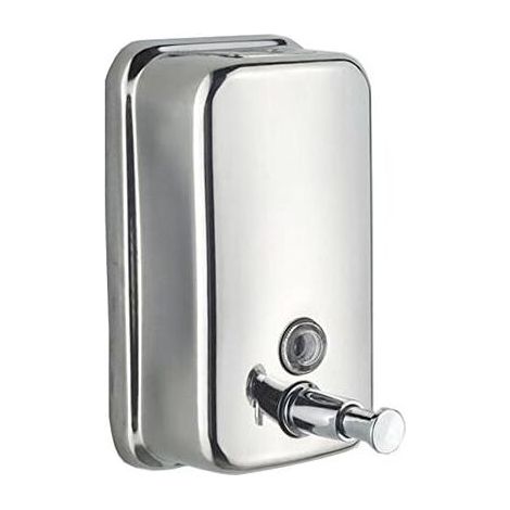Dispenser di sapone a parete per cucina e bagno, dispenser di sapone liquido da 500 ml, dispenser di lozione, acciaio inox 304 (1/4)