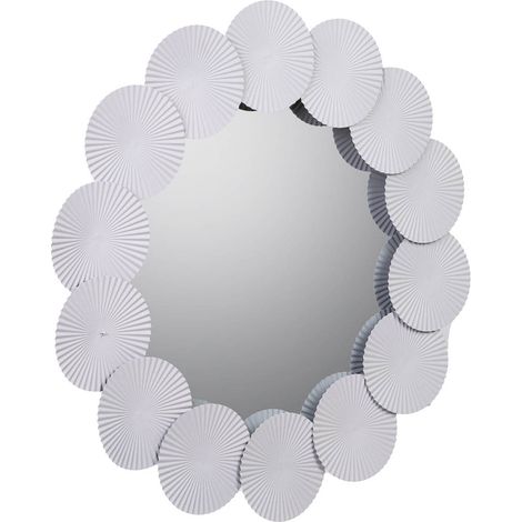 Espejo de pared de metal 75x75x04h cm (1/5)