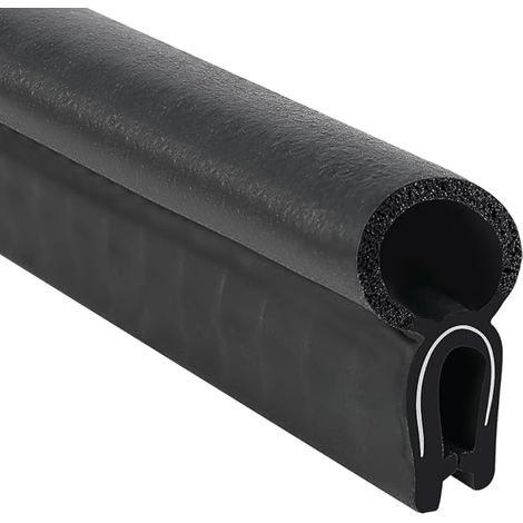 Joint de porte de voiture, en caoutchouc, protection des bords, profilé d'étanchéité universel, pour voitures, bateaux, camping-cars et applications domestiques (1/5)