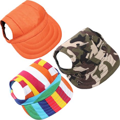 Casquette de baseball respirante pour chien, modèle Sunbonnet Premium, pour un chien moderne et élégant.