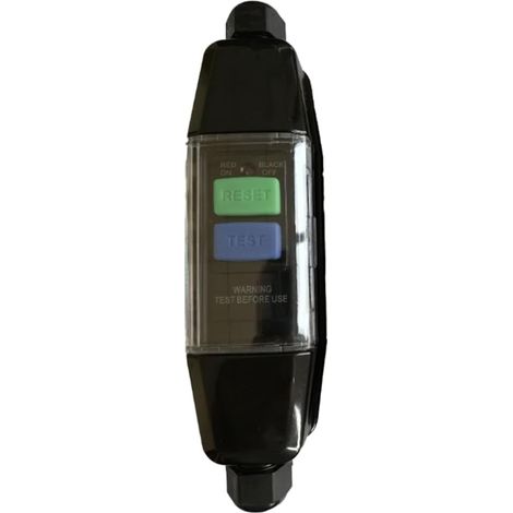 Protección contra descargas eléctricas, protección contra corriente residual de 30 mA, interruptor de seguridad intermedio PRCD, toma de corriente RCD en línea para uso en exteriores. (1/5)