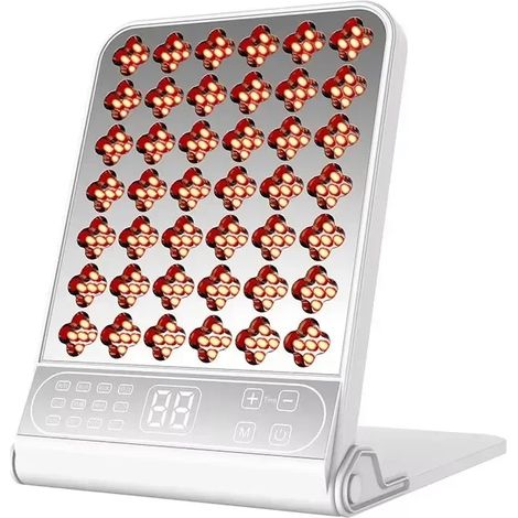 Panneau lumineux LED de beauté, adapté au visage et au cou, thérapie par la lumière rouge, convient aux soins de la peau du corps entier. (1/5)