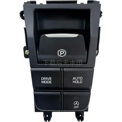 93300-F80104X is a multi-function parking switch for the center console of a 2018 Hyundai Kia Tucson. (1/4)