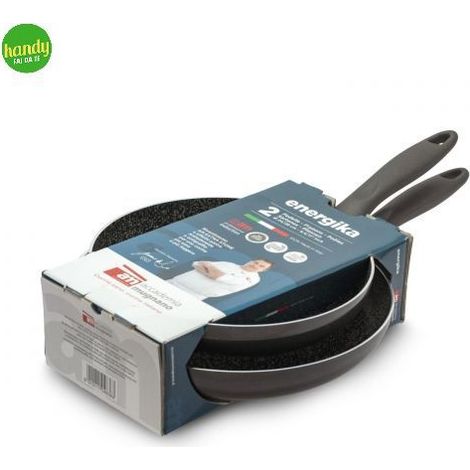 Bis Padelle Energika Stone Accademia Mugnano 24/28 cm