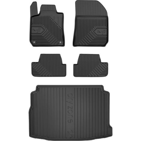 SET 77 Alfombrillas y funda de goma Peugeot 308 2 HB 2013-2021 (1/5)