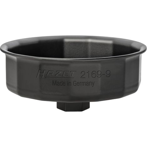 HAZET Ölfilter-Schlüssel 2169-9 Außen-Sechskant 24 mm, Vierkant hohl 12,5 mm ( (1/3)