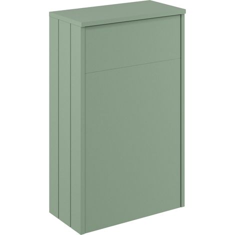 Balterley Butterton Traditional Floor Standing Bathroom WC Unit with Satin Green Finish, 818 x 502 x 260mm