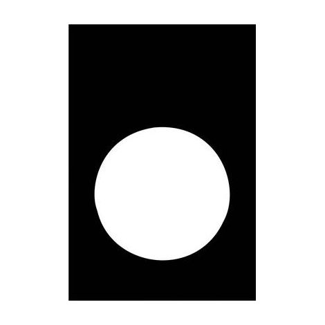 etiquette - 30 x 40 - rouge / noir - sans marquage - schneider electric zb2by2101 (1/2)