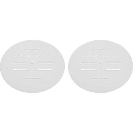 2PCS Couvercle Aquarium Rond Clair Acrylique 7.5 Pouces – Anti Saut Poisson Réservoir Tortues Reptiles Crevettes (1/5)