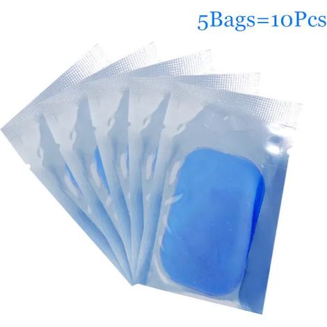 Kabelloses Elektrostimulationsgerät für Hüfte, Gesäß und Bauch: Schlankheitsaufkleber, Unisex01441-AquaForge