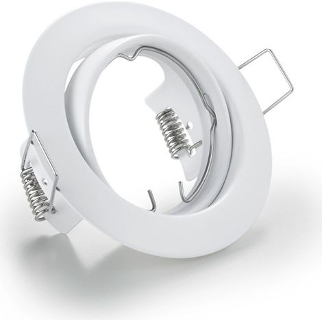 Faretto incasso rotondo bianco JURA Trio GU10 15W IP20