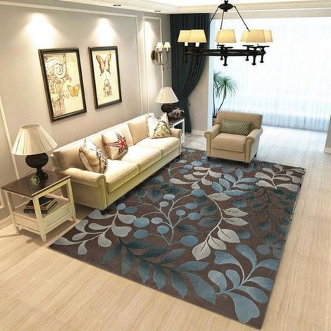 Tapis de salon Tapis imprimé de style européen et américain-Style M-80x160cm