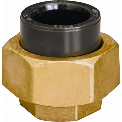 Unión 3 piezas de latón hembra/PVC HTA 4049/50