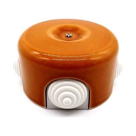 Caja de Distribución en Porcelana color Madera