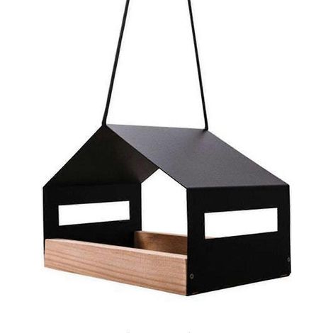 Mangeoire suspendue pour oiseaux d'extérieur, distributeur de noix suspendu, support DS (1/5)