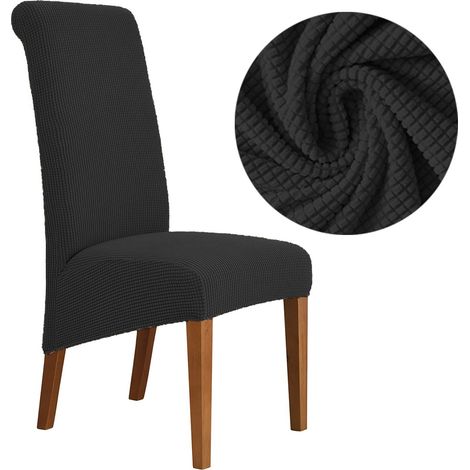 BEZUG für SLOPING Stuhl XXL schwarz Jacquard