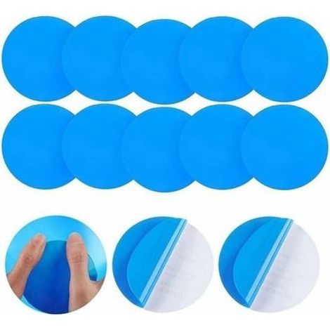20 Pièces Rustine Piscine, Piscine Patch Kit De Réparation, Piscine Kit De Réparation, Réparation Plastique Correctifs Auto-adhé (1/5)