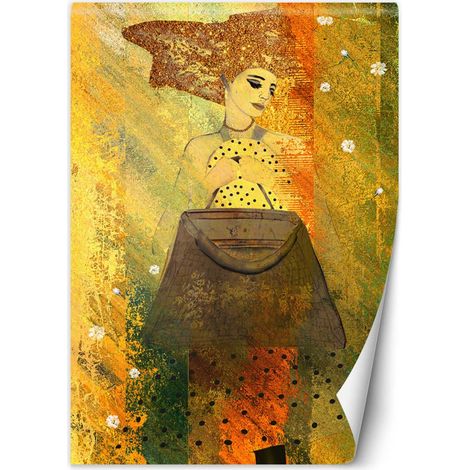 Fototapete Glamour Gold Frau 100x140 cm (1/5)