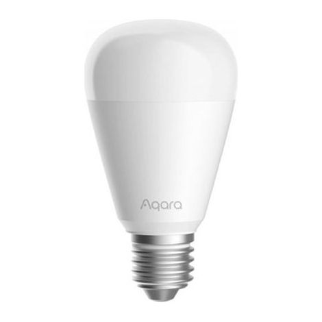 Bombilla inteligenteAQARAConsumo de energía 10,5 vatiosFlujo luminoso 950 lúmenes6500 KZigBeeLB-L02E