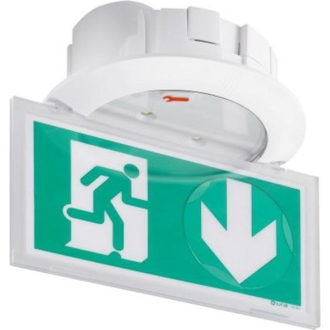 Bloc Éclairage de Sécurité LED Autonome BAES d'Ambiance Practice URA Super Sati Connecté Flux 320lm - 119128 (1/2)