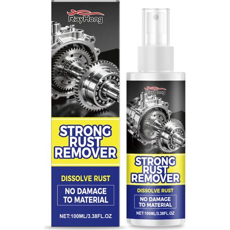 Rostentferner für Autos, Haushaltsgeräte, Reinigung, Fleckenentfernung, Wartung, Aufarbeitung, Schmierung und tägliche Pflege – 100 ml -- DTEKGAZ (1/5)