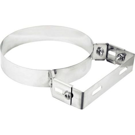 Collare inox 20 cm per stufa (1/3)