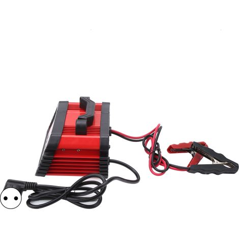 Chargeur de batterie de voiture portable à charge rapide pour diverses batteries 50 Hz/60 Hz AC110V-220V Prise 20AEU (1/5)