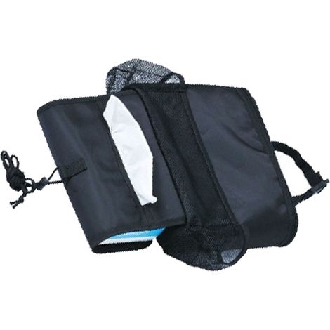 Sac de rangement pour dossier de siège auto, sac de suspension isotherme pour poche de glace de siège arrière de voiture, sac de rangement multifonctionnel en tissu Oxford (poche de glace pour voiture (1/2)