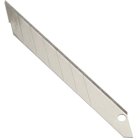 OLFA SAB-10 - Pack de 10 cuchillas troceables 9 mm ángulo de corte 30º plateadas (1/3)