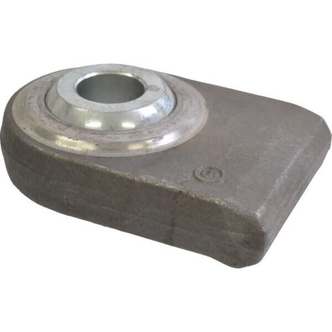 Anschweißkugel flach 28 mm UNIVERSAL LA228001KR (1/2)