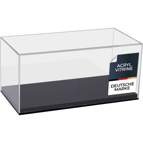 HMF 46803 Acryl Vitrine für Modellautos, Figuren, 30 x 15 x 14 cm (1/5)