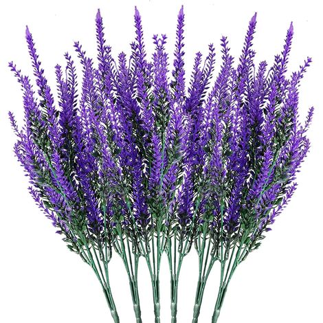 künstliche Lavendelzweige, exquisite künstliche Blumen, po