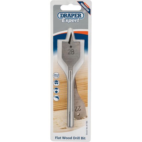 Draper Expert 28.0mm Flat Wood Bit (41785) (1/5)