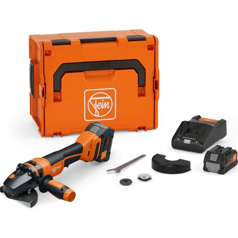 Fein Amoladora Angular a Batería PROTAGO Ø 125 mm CCG 18-125-12 PD-SEC Set 8Ah ProCORE AS - 71222062000 (1/5)