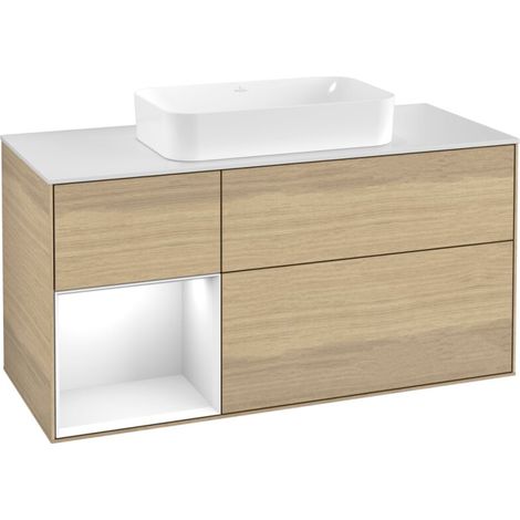 Meuble sous-lavabo Villeroy & Boch G291GFPC Finion G29 (1/2)