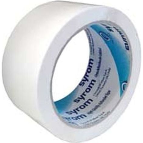 Nastro imballo bianco silenzioso - mt.66 x mm.50h. spessore 40 micron silenzioso - 36 pz