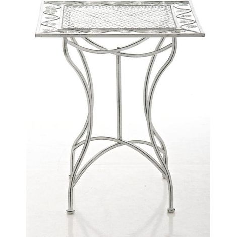 Table de jardin Asina Blanc antique (1/2)