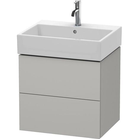 Mobile lavabo L-CUBE 544x584x459mm cemento