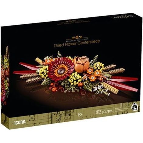 Botanicals Le Centre de Table Fleurs Séchées - Plantes Artificielles avec Rose et Gerbera à Construire pour Adulte - Décoration de Maison - Idée Cadeau pour Femme ou Homme (1/5)