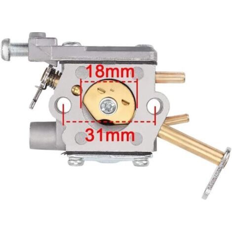 NALOOKAMIC  Carburateur 300981002 for tronçonneuse 33cc UT-10532 UT-10926 RY74003D, Remplacement de balais de Charbon 000998271