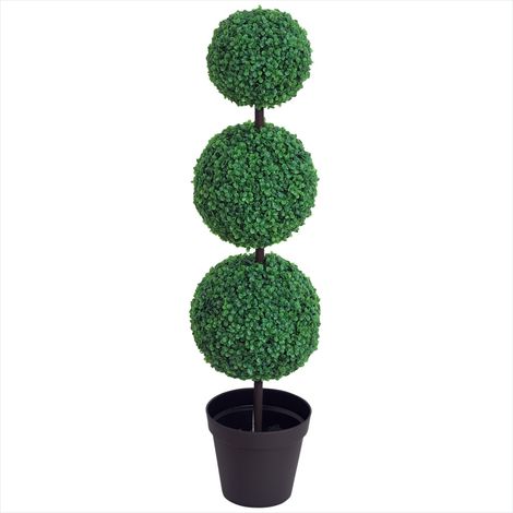 Plante artificielle Topiaire artificiel en boules pour le salon (1/5)