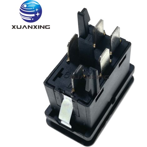 3259598551 Window regulator switch, 5-pin, suitable for 1985-1992 Volkswagen Golf. (1/4)