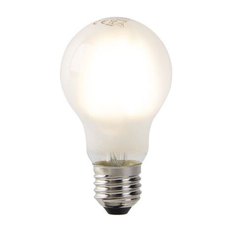 LUEDD Lot de 5 Ampoule LED E27 à intensité variable, verre dépoli 4W 320lm 2700K