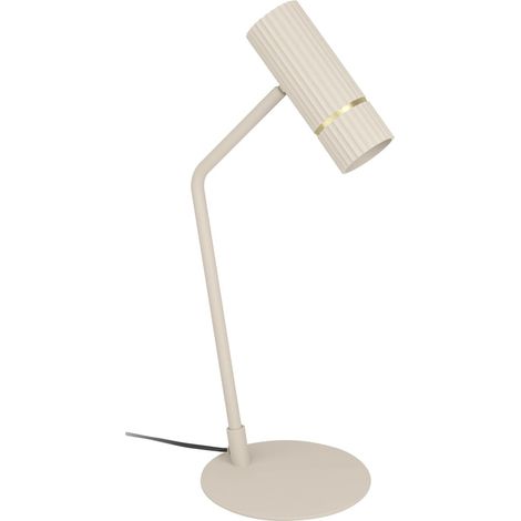 Eglo LED Tischleuchte Caminia sandfarben 48,5 x 17 x 21 cm GU10
