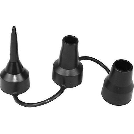 Versatile Air Pump Nozzle Replacement - Plastic Nozzle Head for Air Beds & Pumps - Fro Adapter (1/3)