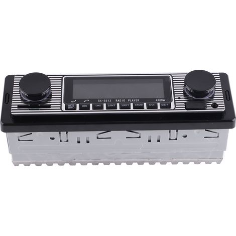 Autoradio Bluetooth Lecteur MP3 FM avec Télécommande pour Voiture - 4 Canaux Audio 5513 (1/5)